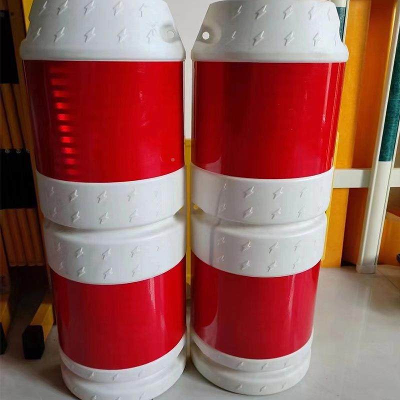光防撞桶反杆吹塑电力路灯交电线防撞桶通防HOW撞墩围挡