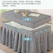 炉长形电炉罩烤火桌电子罩套烤火炉被正方形桌取方暖布卓布F9598J