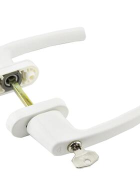 ROO-2-2-02T窗O塑钢门带锁对穿执手铝塑门动配断动桥铝门传执手联