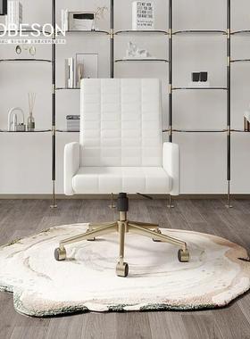 轻椅奢旋转老板椅电33757椅脑子家用久坐舒服靠背办座升降公写字