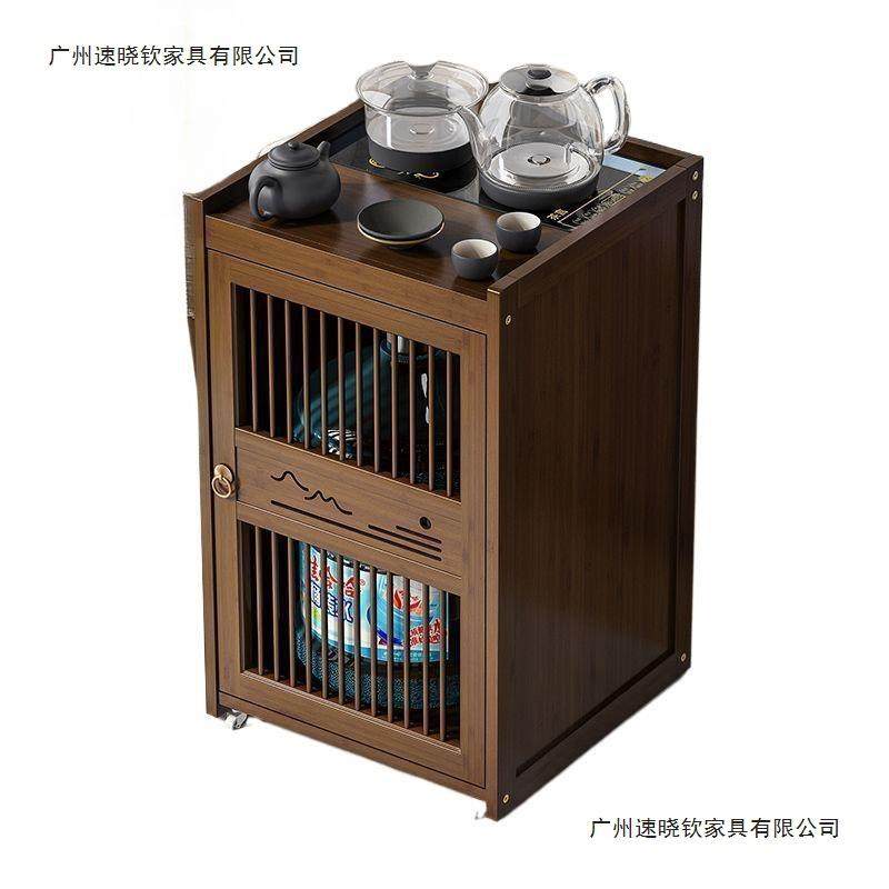 嵌入式一体茶几门办公茶室边柜子家用移动茶台单茶水水柜WGY烧煮,商业/办公家具,茶台/茶桌,淘宝优惠券,粉丝福利购,淘宝优惠卷