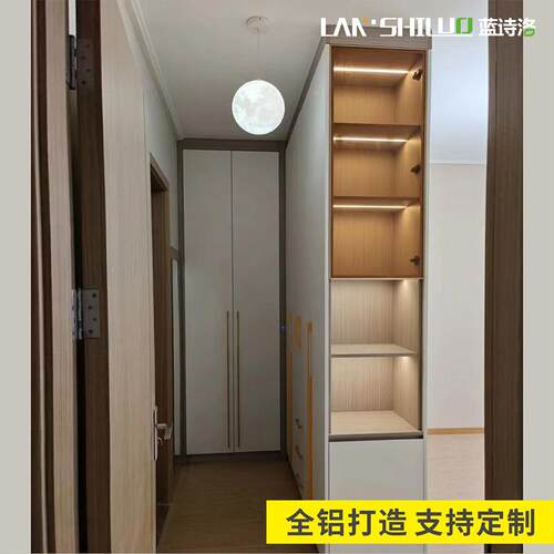 衣全成铝衣柜品铝装合金家具全屋整简易帽间大容量CUE衣柜家用大