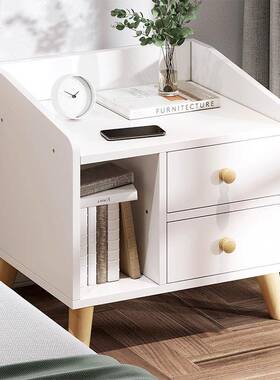 亿家达柜简易床CTG00741头柜简约现代收卧纳小柜子欧室床柜储物北