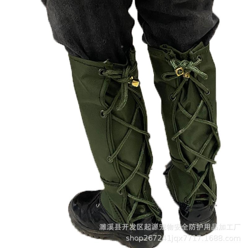 小生护QY-126腿加厚双层防帆布咬腿套狗防水儿童户外防蛇猫咪防抓