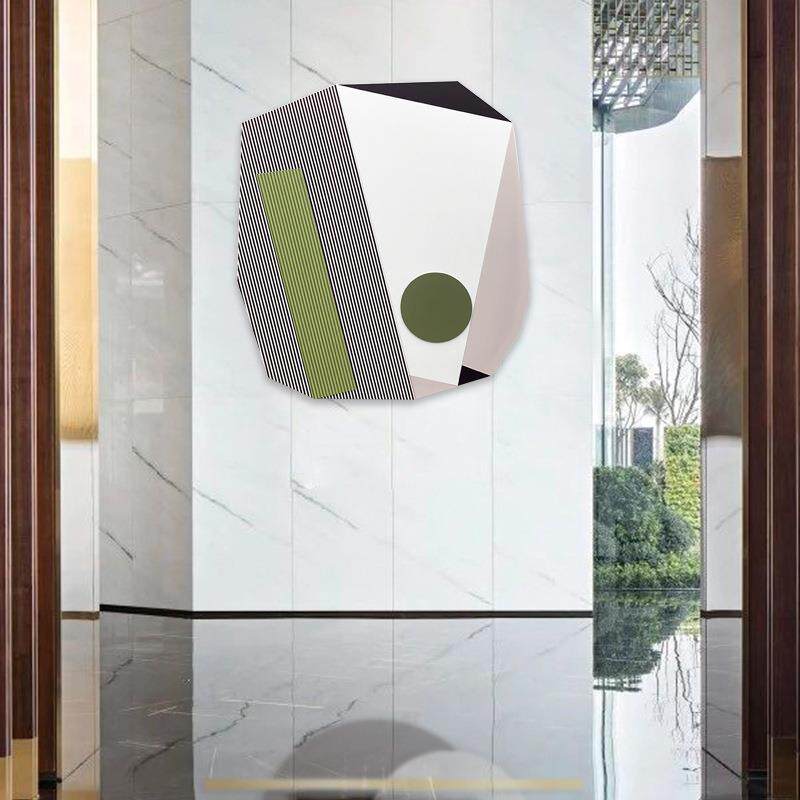 现代轻档高立体实物亚力克奢装置画PGQ客厅酒店样板间装饰艺术画