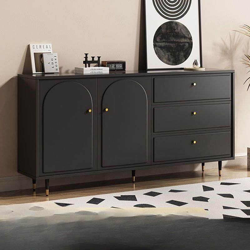 实柜黑色家用简卧室小型储木物柜简约客厅五QGC斗带约抽斗屉收纳,标准件/零部件/工业耗材,车间地垫,淘宝优惠券,粉丝福利购,淘宝优惠卷