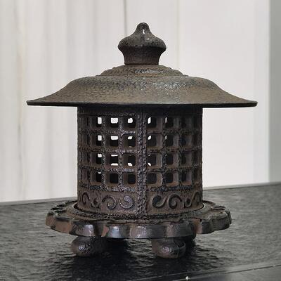 仿古宫灯古代雪灯铁艺烛台仿传统装饰见铁真怀旧铸建筑CSY复古长