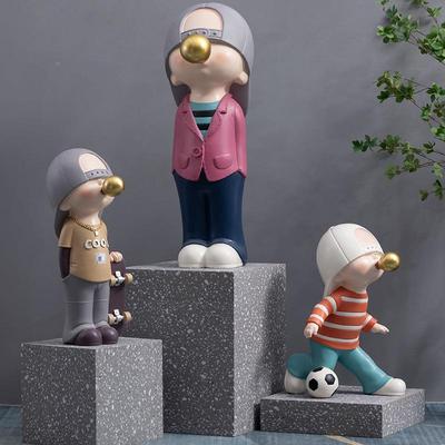 家居室内样板房窗展游乐雕园儿童房装饰客示厅落地大摆件运动JSV