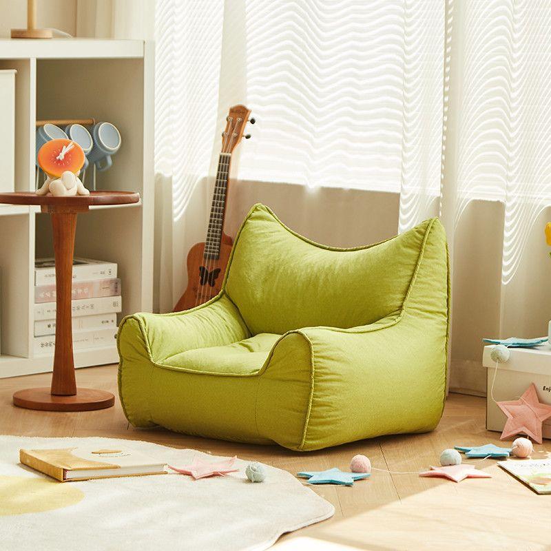 懒人沙发网豆袋卧室榻儿榻童米阳台客RPA厅狗窝红单人恶魔沙发椅