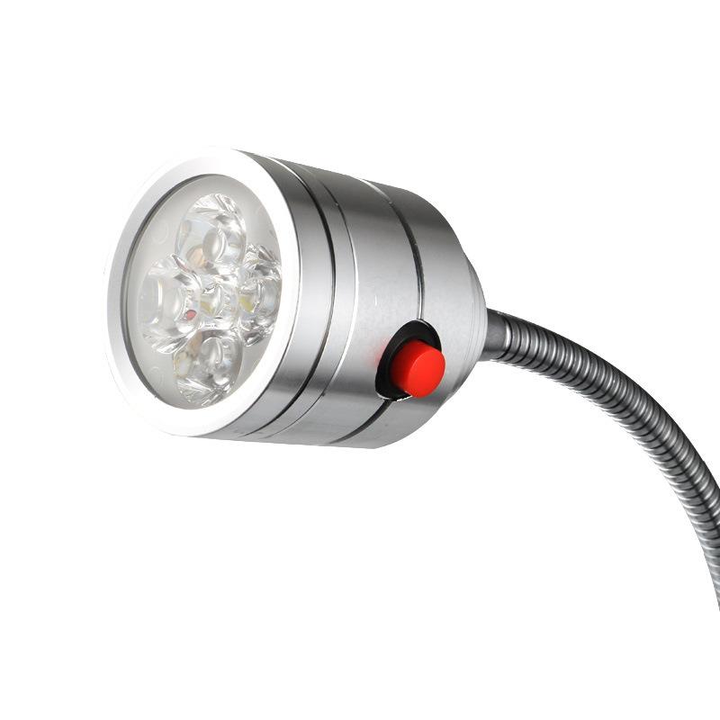 LED机床工作5W22灯0V螺Y3C05220固定丝灯头带开关机床灯