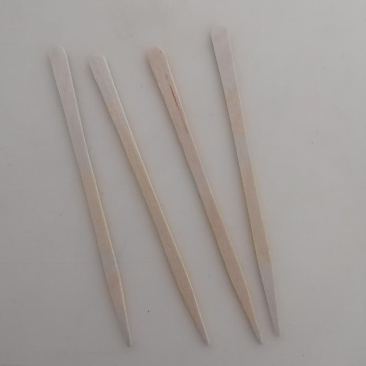 三体明治木签27409木棒三眉文治签去毛修毛打木蜡棒