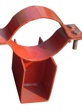 双孔管管夹/长管夹/托73103架支吊短厂家