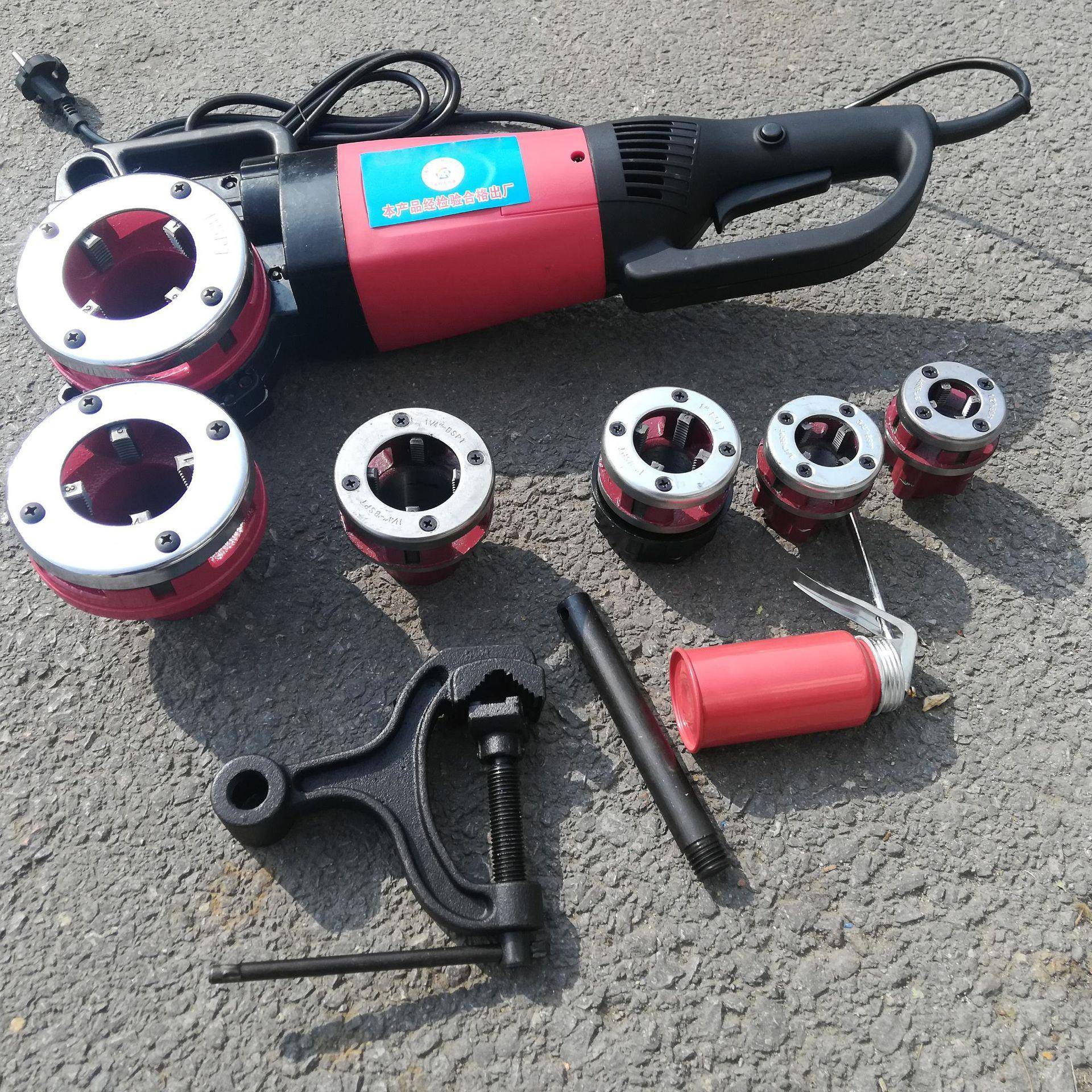Z10T-K01-3/50手持式套YMTE丝机便携式水管滚丝机镀锌管板牙车丝