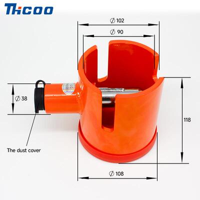 斯驻车套筒锁圆筒式撬防盗房车RND拖车锁钢制重型销防型插科锁A65
