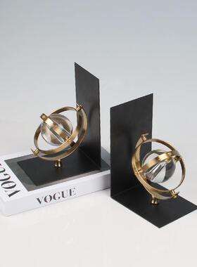 家装饰摆件儿玄柜书房童房电脑桌摆设水晶球居书靠书0挡摆设关软