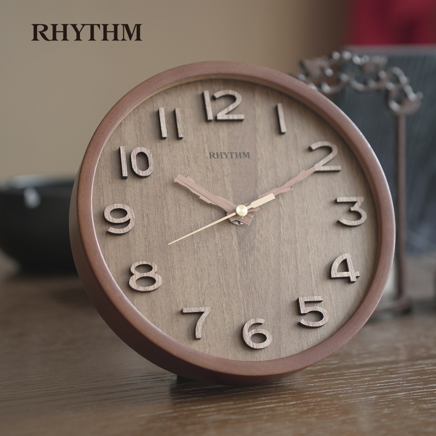 RHYTHM丽声2025新款轻奢挂钟