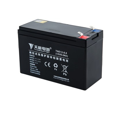 天能电动喷雾器电瓶12v8ah农用背负喷壶锂电池12伏12ah铅酸蓄电池