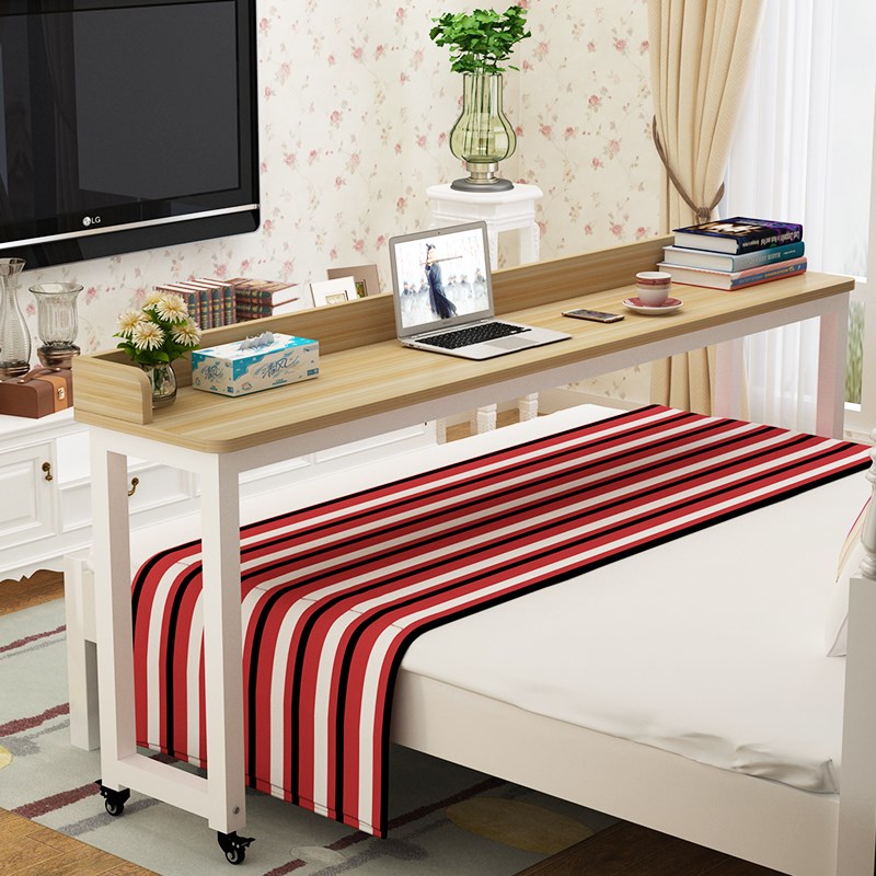 床上书桌跨床桌可移动懒人桌家用电脑桌学习桌卧室床边桌床尾桌