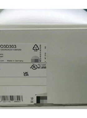 IFM易福门3D物体识别传感器 O3D303  带包