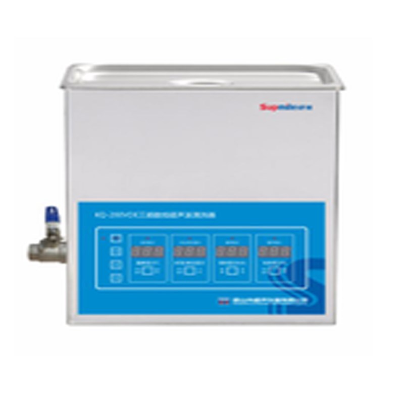 昆山舒美三频数控超声波清洗器KQ-200VDE 45/80/100kHz 6L 200W