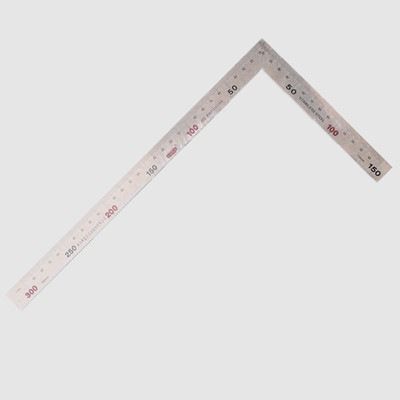 蓝达/LAMD 不锈钢钢直拐尺150mmx300mm 角度尺250mmx500mm