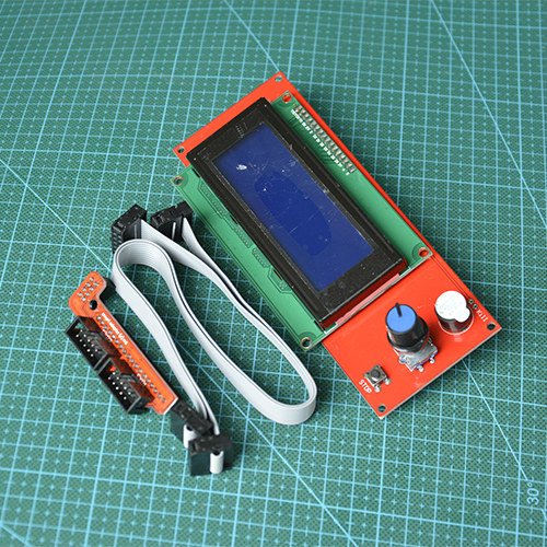 3D打印机配件 RAMPS LCD2004智能控制显示屏 和 SD插槽