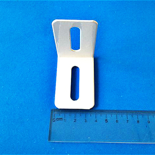 A033七字二孔角码家私配件五金家具加厚铁角码直角角铁连接件