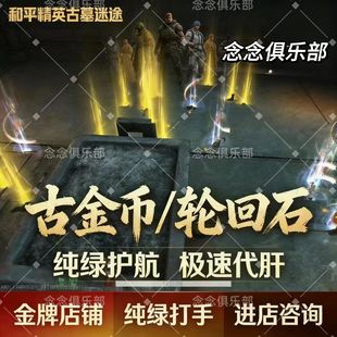 和平精英古墓迷途护航轮回币代打古金币古墓迷途装备出售轮回装备