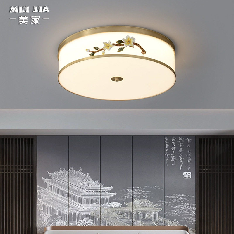 新中式2023新款主吸顶灯别墅