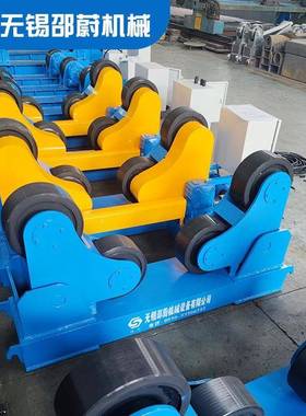 设小型可调式焊接滚轮0PBH架备5吨1橡吨20吨30吨聚氨酯胶轮滚轮架