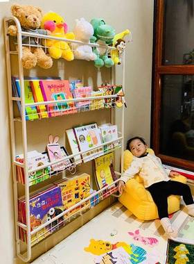 sofs书儿书架绘本35268架挂墙上置物架幼儿童园宝宝小架易简铁艺