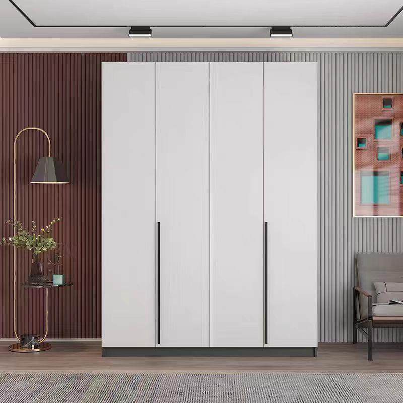 4I全实木家衣柜RNJ家用卧室易生态四板六门组合整体衣柜组合用简