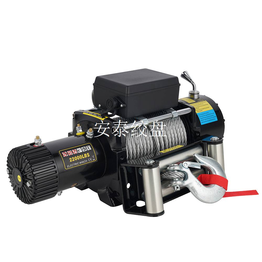 厂家直销12v/24v 8000磅汽车绞盘 电动绞盘 脱困绞盘