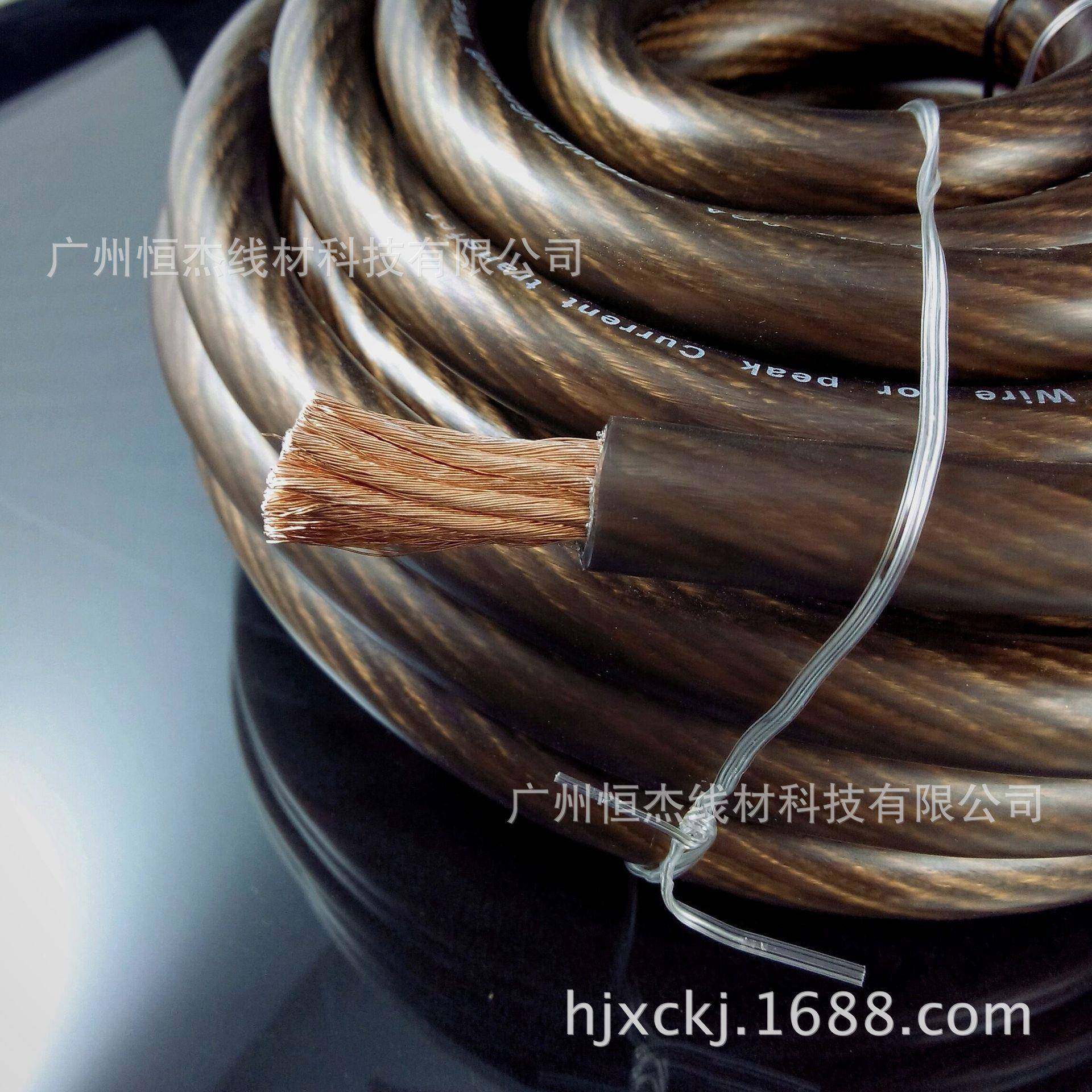 载OG汽A车音响电源线车改装电YSE源线音频套线汽车音响套线