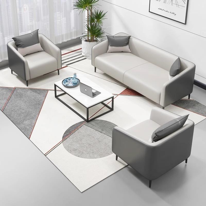 顺丰SGSF07包邮办公室沙发简约现小型会商客洽休代闲区务接谈待茶