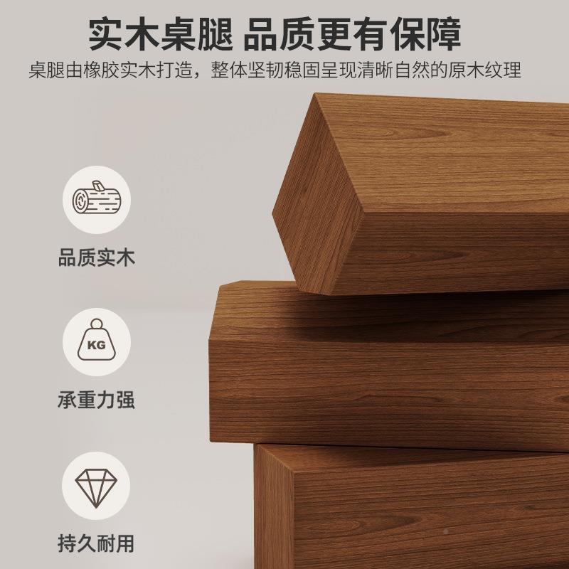 客实木腿桌子长方无品牌/工作台电形脑桌家用餐桌去厅化大书写作
