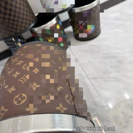 酒店垃圾桶双客房商用双层金圈办公室层创意宾馆档轻奢皮简约高现