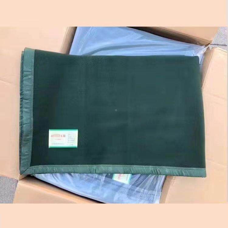 绿色无品牌/毛毯绿色床上盖墨毛毯加厚单人宿舍学单学位校内务春