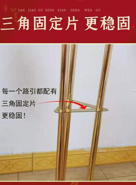 三婚场CQO庆路引中式婚礼装饰发光迎宾区现布置灯水晶头舞台婚庆