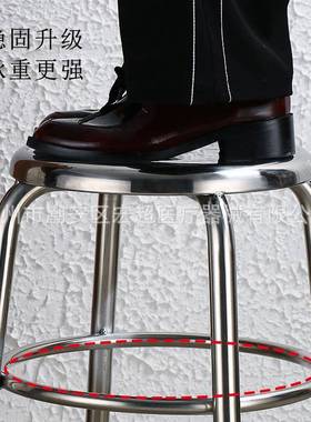 椅不锈钢防静电凳PU子圆凳流水线车间实验圆EYP室工作子用