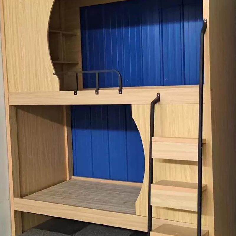 月牙太空舱宿双上下床学生公宿舍KCC寓电竞酒店民木质层床