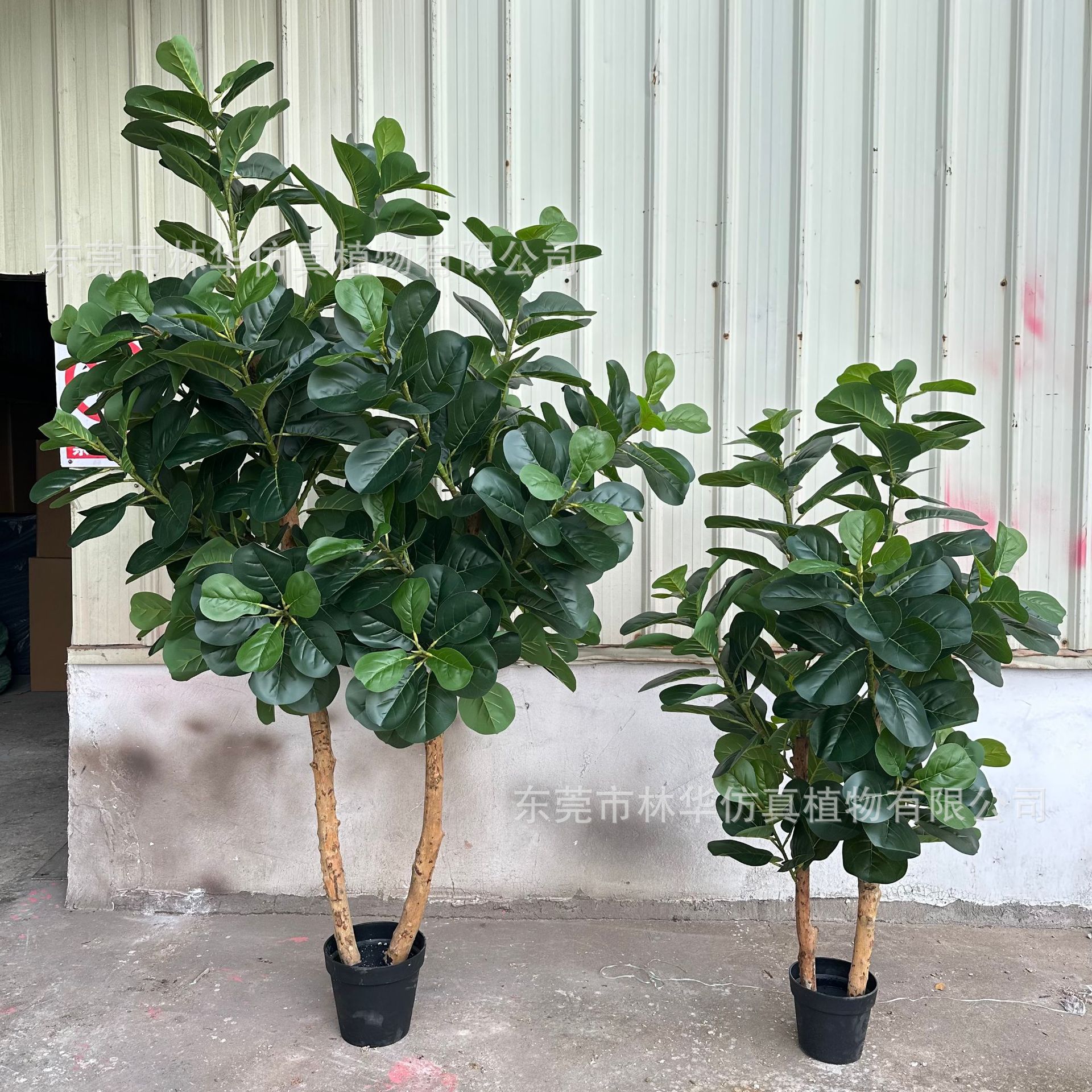 大型北欧仿真植物琴叶榕网红假绿植盆栽批发室内客厅橱窗装饰造景