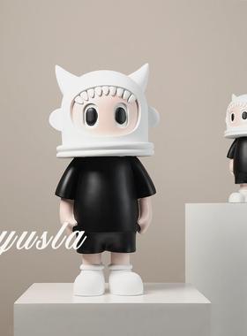 简板约卡玄通可爱摆件样间童房客儿56567厅落地关柜电视柜软装饰