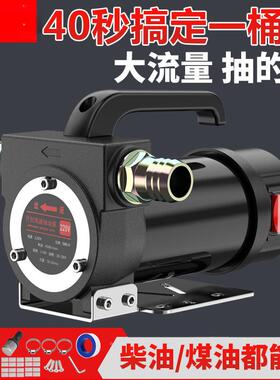 油抽子2电动油抽油1v24v220v柴油38泵小型抽油机加加油自吸泵泵