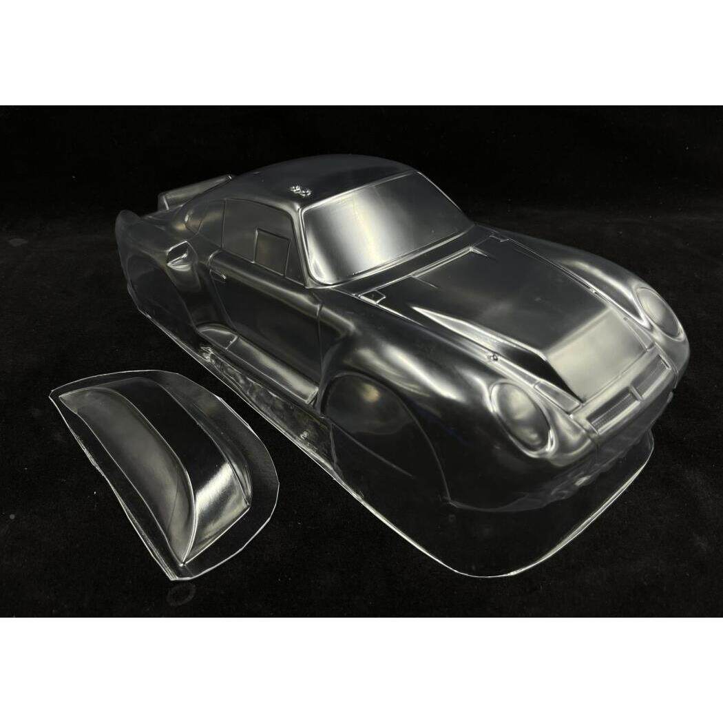 1/10壳平跑车壳MiniLWAM壳Porsche95透明PC车2109mmTamiyaM21车0