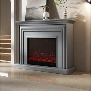 美式仿真火电装饰暖壁炉OET现子代简约客厅焰意取式极简白色装饰