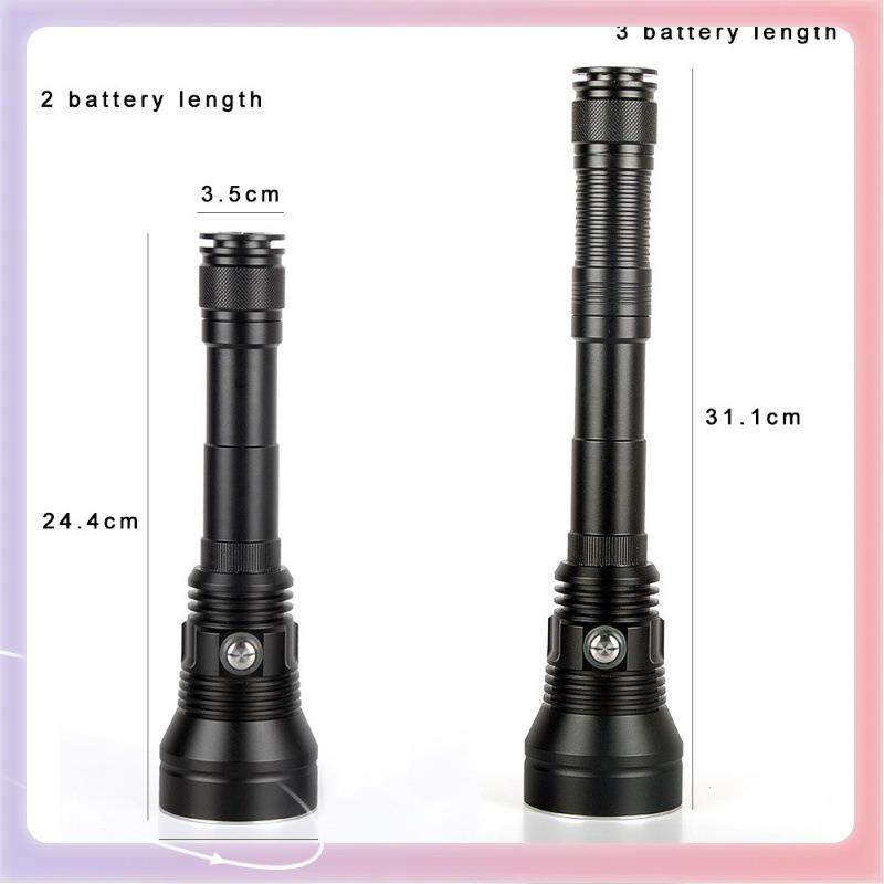 ?2019新款XHVHB电P70二代大功率水手水筒潜专业下防水强光照明补