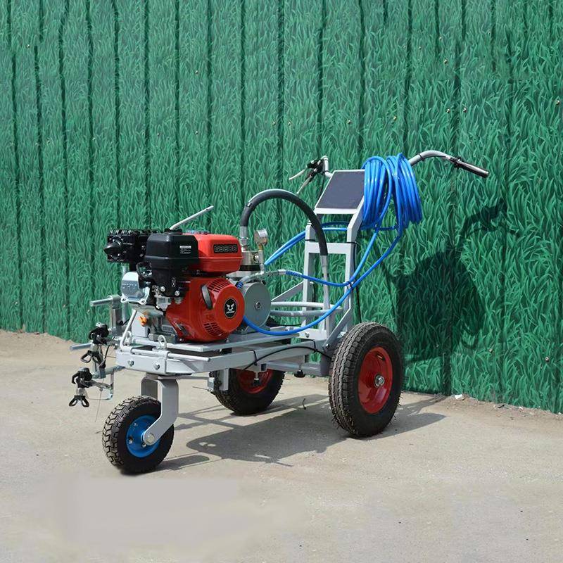 专业道路停划线施工道109线交通划工路程车场车位划线标线机