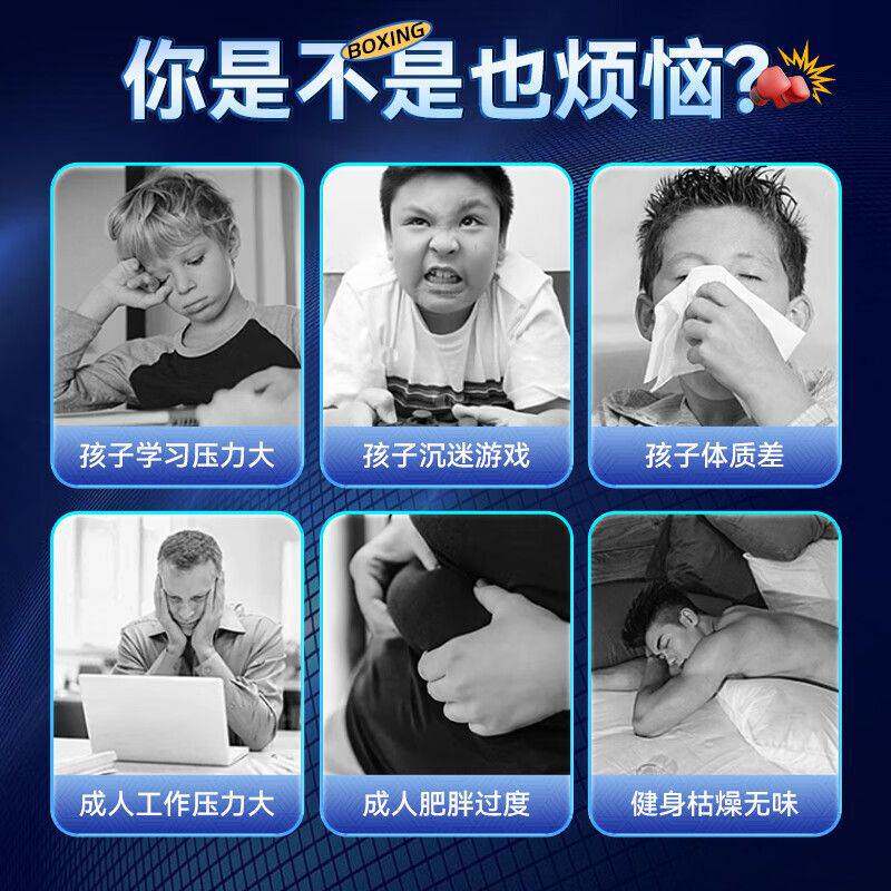 墙靶电子玩具拳击宝宝儿童玩具智能男孩拳击电子家用手套墙靶音乐