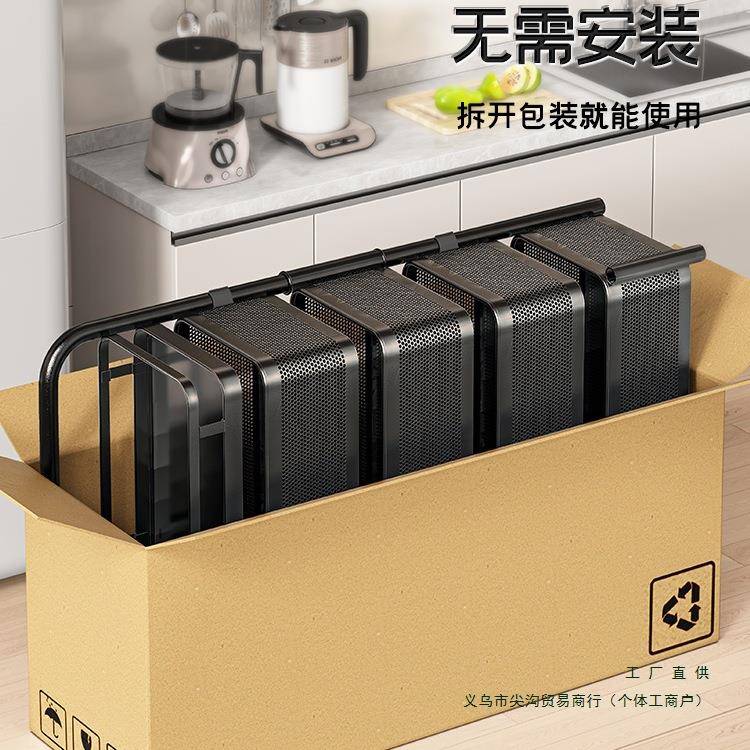 厨房旋转物架落推地多层功放果蔬菜置篮子小车F99J7HM6移动葱姜蒜